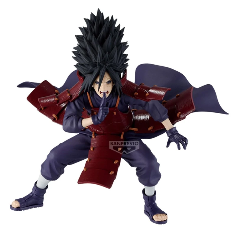 BANPRESTO Madara Uchiha Naruto Shippuden Vibration Stars 17 cm BP29732P Multicolour Collectible Figure Ideal for Anime Fans