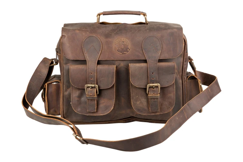 AlexandreHouse Cuero Mochila - 33 x 18 x 33 cm Backpack
