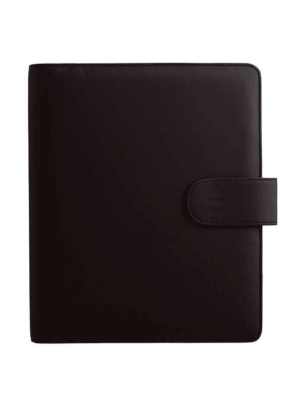 Finocam - Andrea 2026 Open Leather Organiser Agenda Week to View Vertical January 2026 - December 2026 (12 months) Portuguese Blue