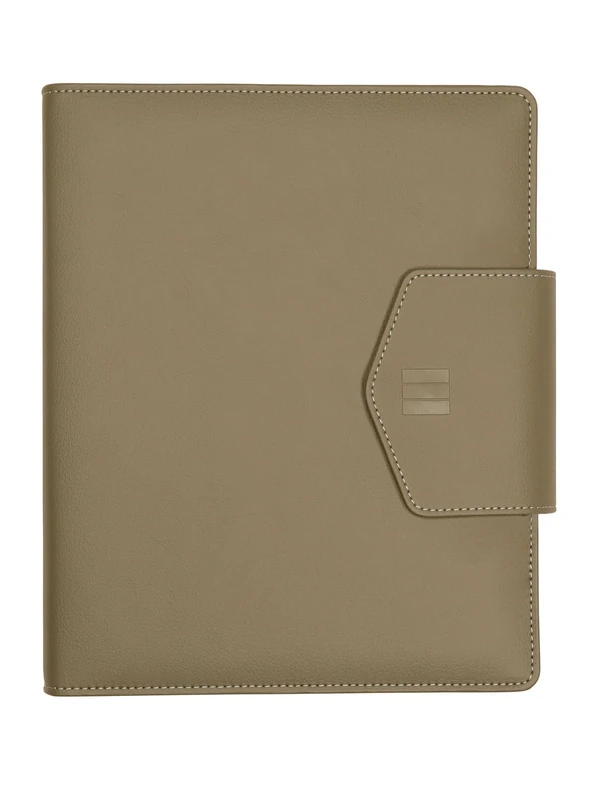 Finocam - Agenda Organizer Open Nopal 2026 Week Vertical View January 2026 - December 2026 (12 months) Olive Green Spanish