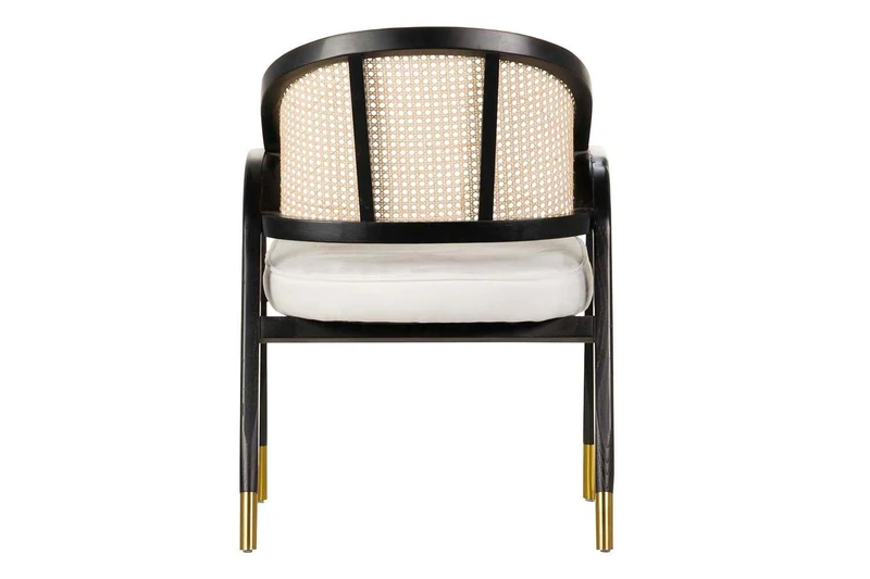 AlexandreHouse Mesa Auxiliar Madera Ceramic Genoa 40 x 40 x 46 cm