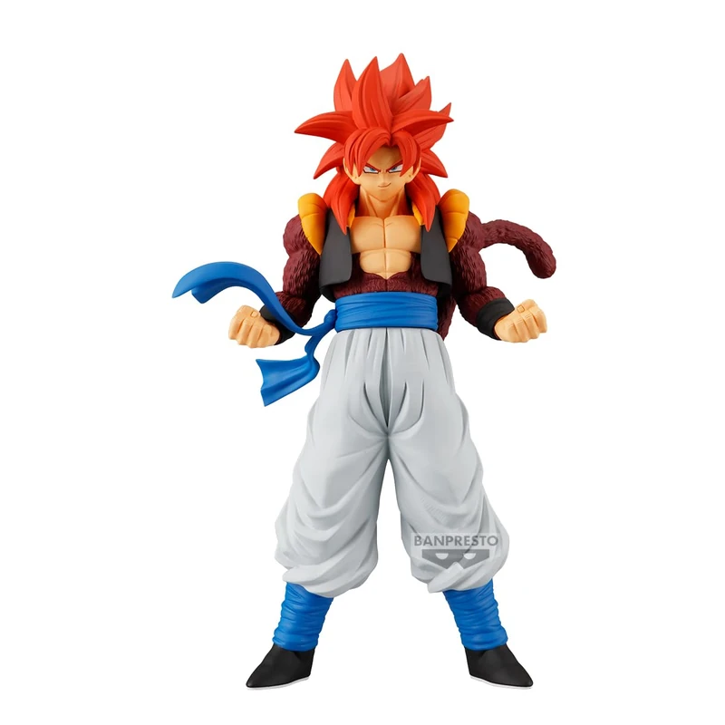 BANPRESTO Gogeta Super Saiyan 4 Dragon Ball GT Solid Edge Works BP29756P Multicolour Collectible Figure Ideal for Anime Fans