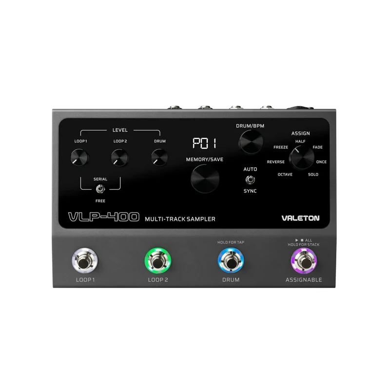 Valeton VLP-400 Multi Sampler Looper - Effect for Guitars