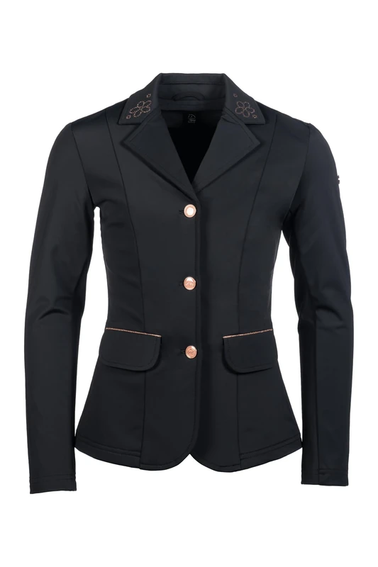 HKM Kids Flora Competition Jacket, Black, 12/13 Years - Image 1