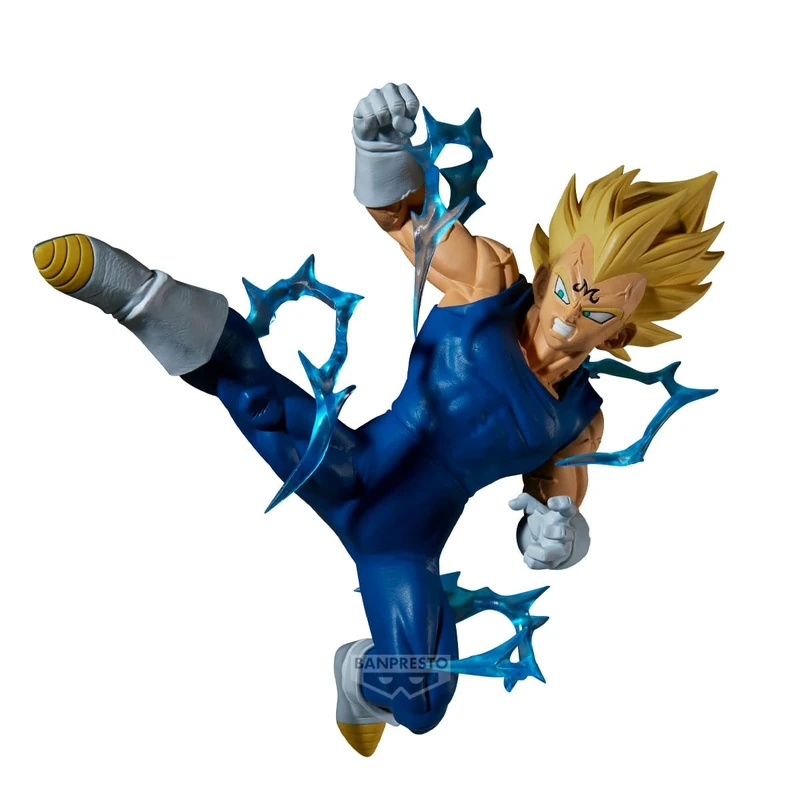 BANPRESTO Majin Vegeta (Vs Goku Super Saiyan 2) Dragon Ball Z Match Makers 15 cm BP29755P Multicolour Collectible Figure Ideal for Anime Fans