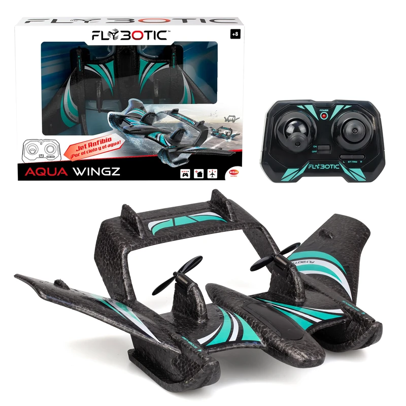 Bizak Aqua Wingz RC Airplane with LED Lights - EPP Foam - Image 1