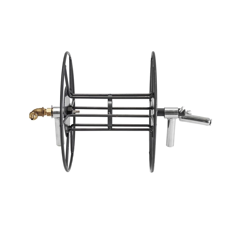 Bricoferr Hose Reel for Sprayer Wheelbarrow