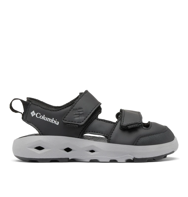 Columbia Youth Techsun Adventure PT, Sports and Outdoor Sandals, Black/White, 5 Regular