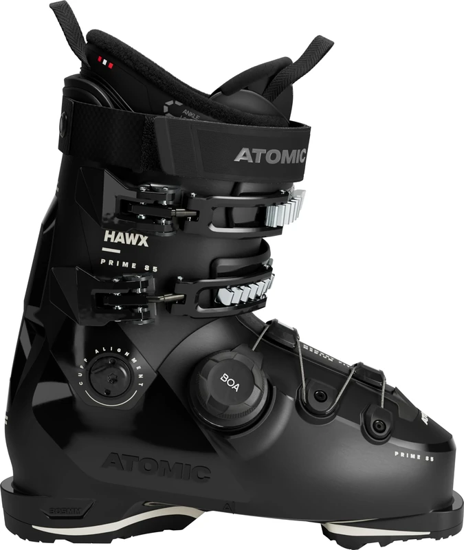 ATOMIC Unisex - Adult Hawx Prime 85 BOA Alpine Boots, Black/Anthracite, 39/40