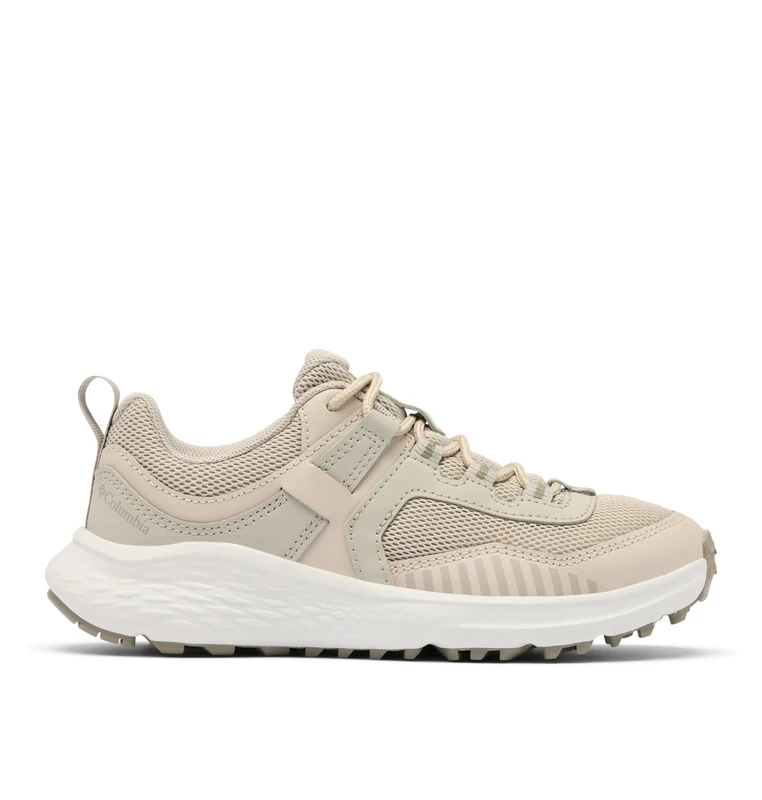 Columbia Youth Konos Low, Low Rise Trekking and Hiking Shoes, Soft Taupe/Flint Grey, 4 Regular