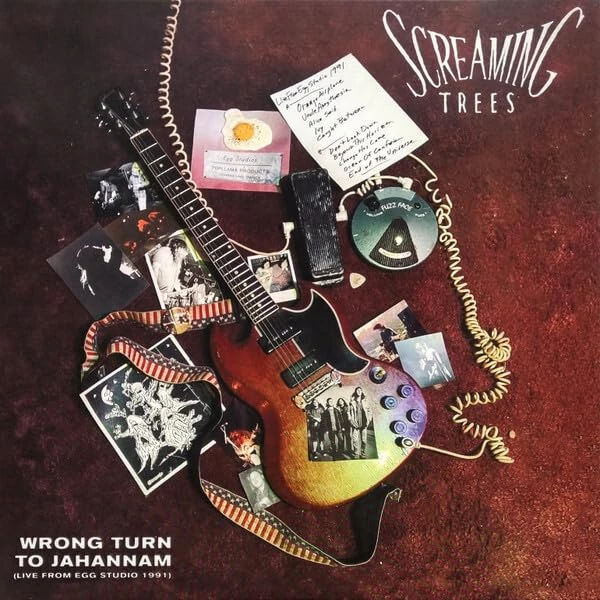 Screaming Trees - Wrong Turn To Jahannam Green Vinyl Record - Image 1