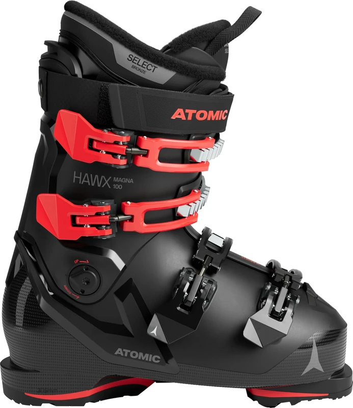 ATOMIC Unisex - Adult Hawx Magna 103 Alpine Boots, Black/Red, 45/46