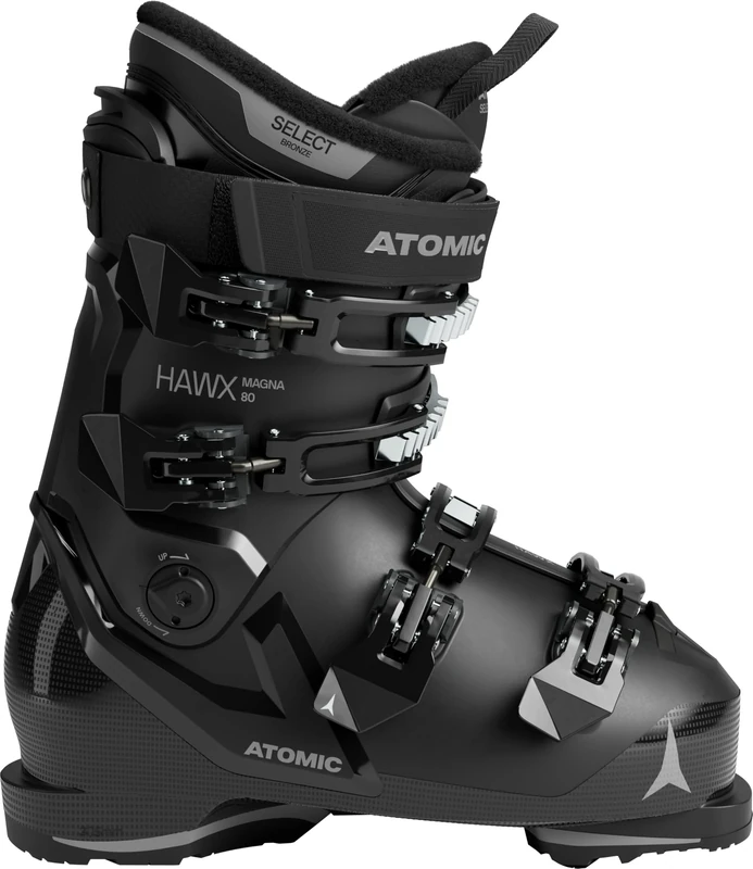 ATOMIC Unisex - Adult Hawx Magna 80 Alpine Boots, Black/Anthracite, 43.5/44