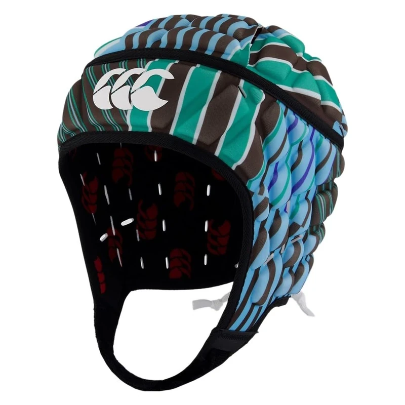 Canterbury Adult Unisex Uglies Raze Headguard Headguards, Emerald Green-Multi, S