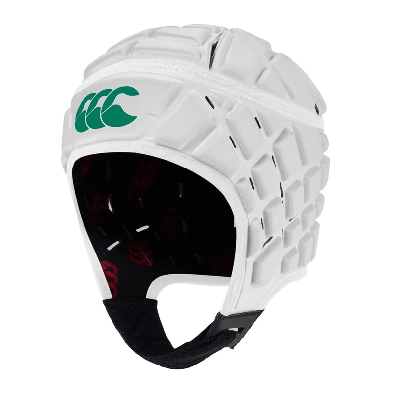 Canterbury Unisex Adult Raze Headguards, White/Green, XL