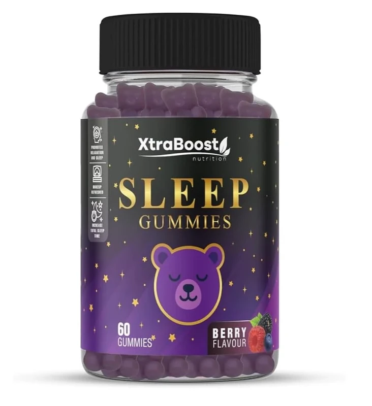 Sleep Gummies x 60 | 30 Day Supply – 60 Count | Natural Berry Flavoured