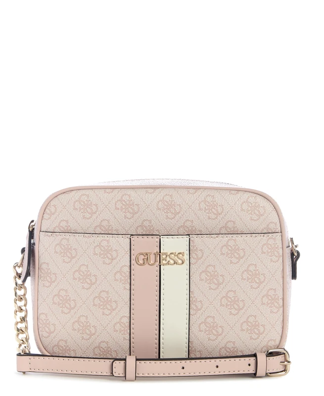 GUESS Larisha Camera Crossbody, Blush Logo - Image 1