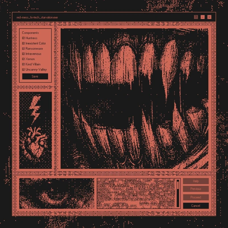 Hi-Tech Starvation (Black Vinyl) [VINYL]