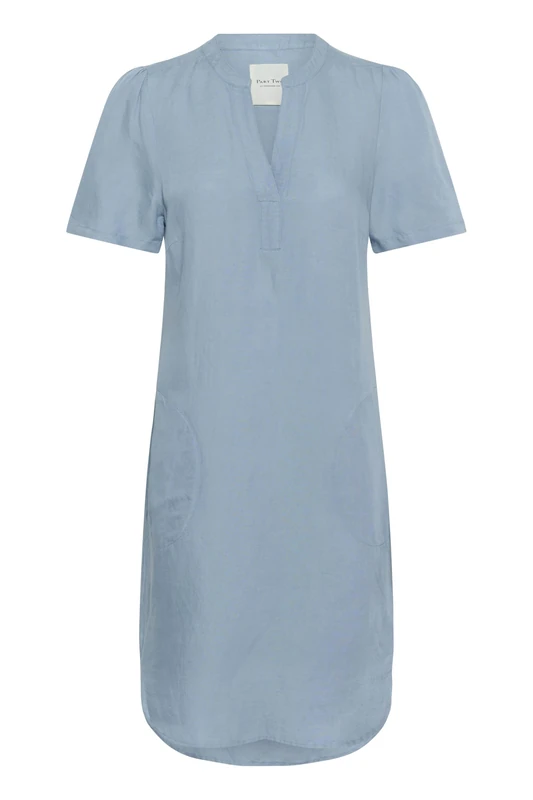 Part Two Aminasepw Women's Casual Dress, Faded Denim, 10