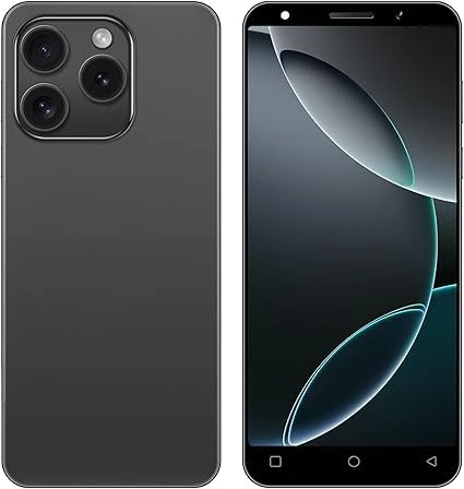 JoyHandy Unlocked 4G Smartphone, 5.0" HD Display, 16GB (Scalable up to 128GB), Dual SIM Dual Camera, Android 10.0 OS, Support WIFI/Bluetooth/GPS/Face ID Cheap Mobile Phone (Black)