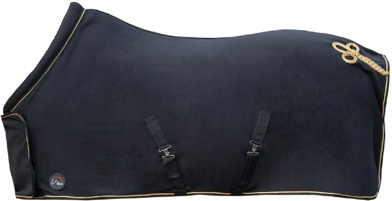HKM Cooler with collar Black/Gold 6'9