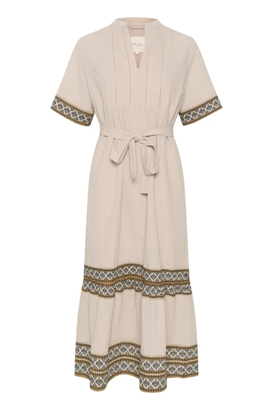 Part Two Jeilapw Women's Dress, French Oak Border Print, 12 - Image 1