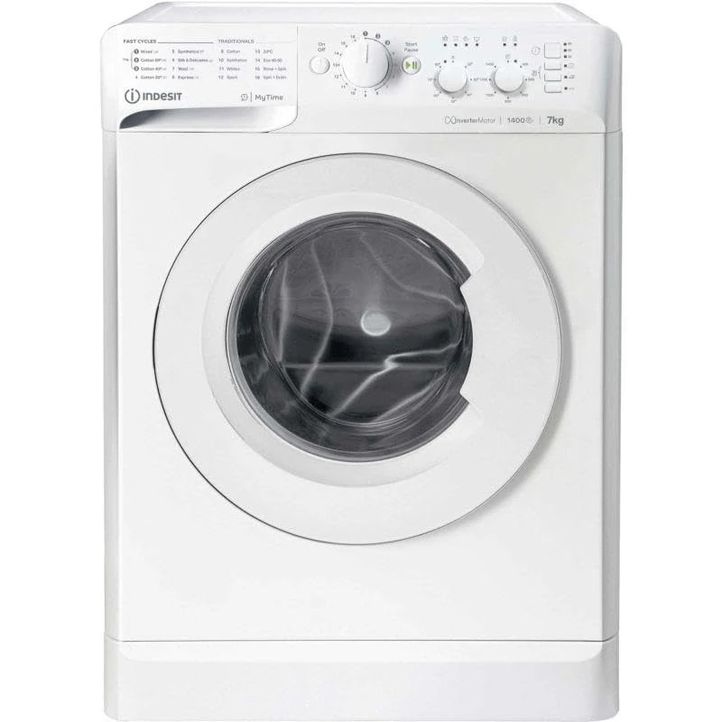 INDESIT MTWC 71485 W UK MyTime 7kg 1400rpm Washing Machine - White