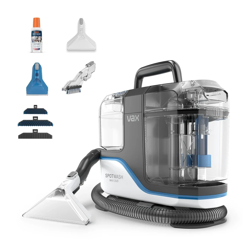 Vax 1-1-143390 Carpet Cleaner, White and Tiger Blue