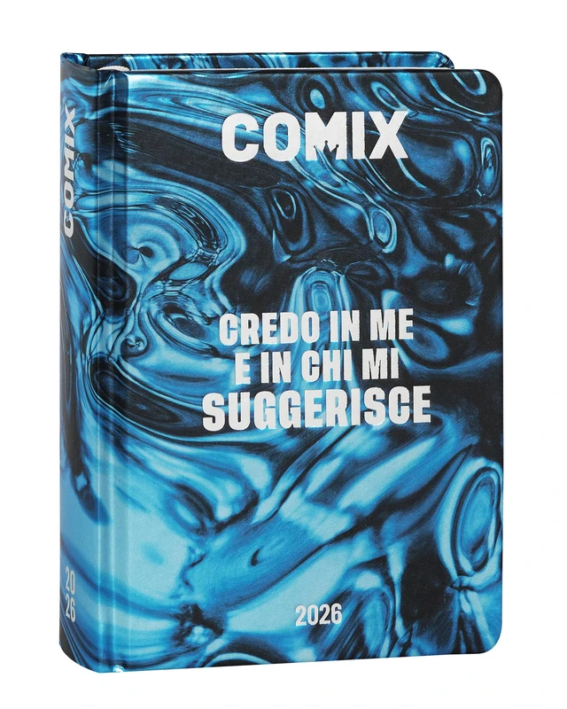 CENTURFIT Comix Mignon Plus 16 Month Daily Diary School Diary 2026-2026 with Hardcover, Ideal for Middle and High School, 9 x 12.5 h cm, Metal