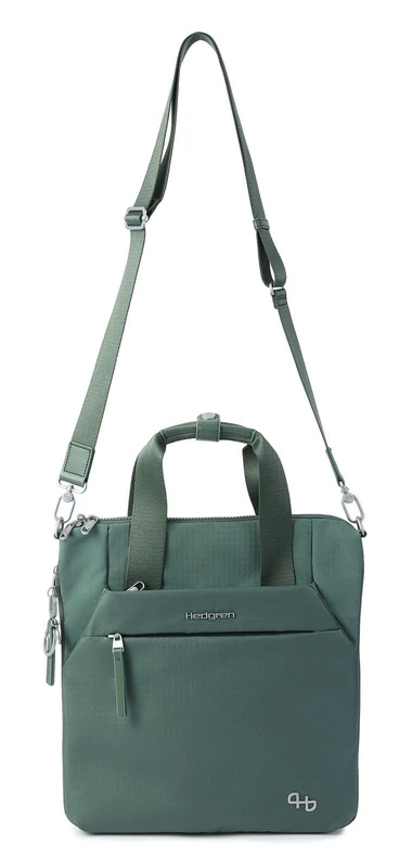 Hedgren Unisex's Roku Vertical Tote EXP 13" + RFID, Duck Green, Talla única