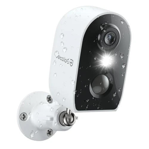 GALAYOU Security Camera Outdoor Wireless, 2K Battery Security Camera, Color Night Vision, R2
