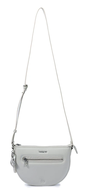 Hedgren Unisex's Bonbon M + Halfmoon Crossover M + RFID, Vaporous Grey, Talla única