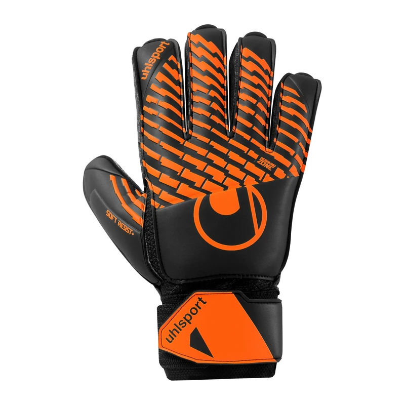 uhlsport Football Goalkeeper Gloves - Soft Resist+ with Finger Stabilisation