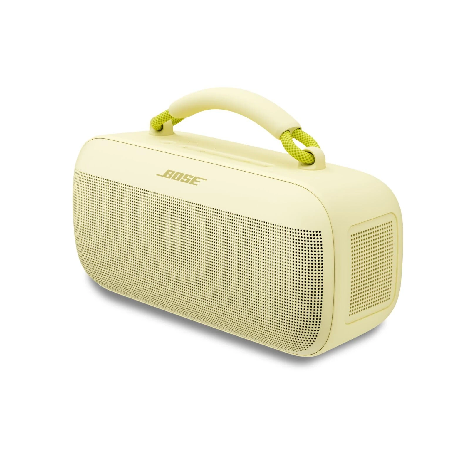 Bose SoundLink Max Portable Speaker, Large Waterproof Bluetooth Portable Sound Speaker, Up to 20 Hours of Battery Life, USB-C, Built-In 3.5 mm AUX Input, Citrus Yellow - Limited Edition
