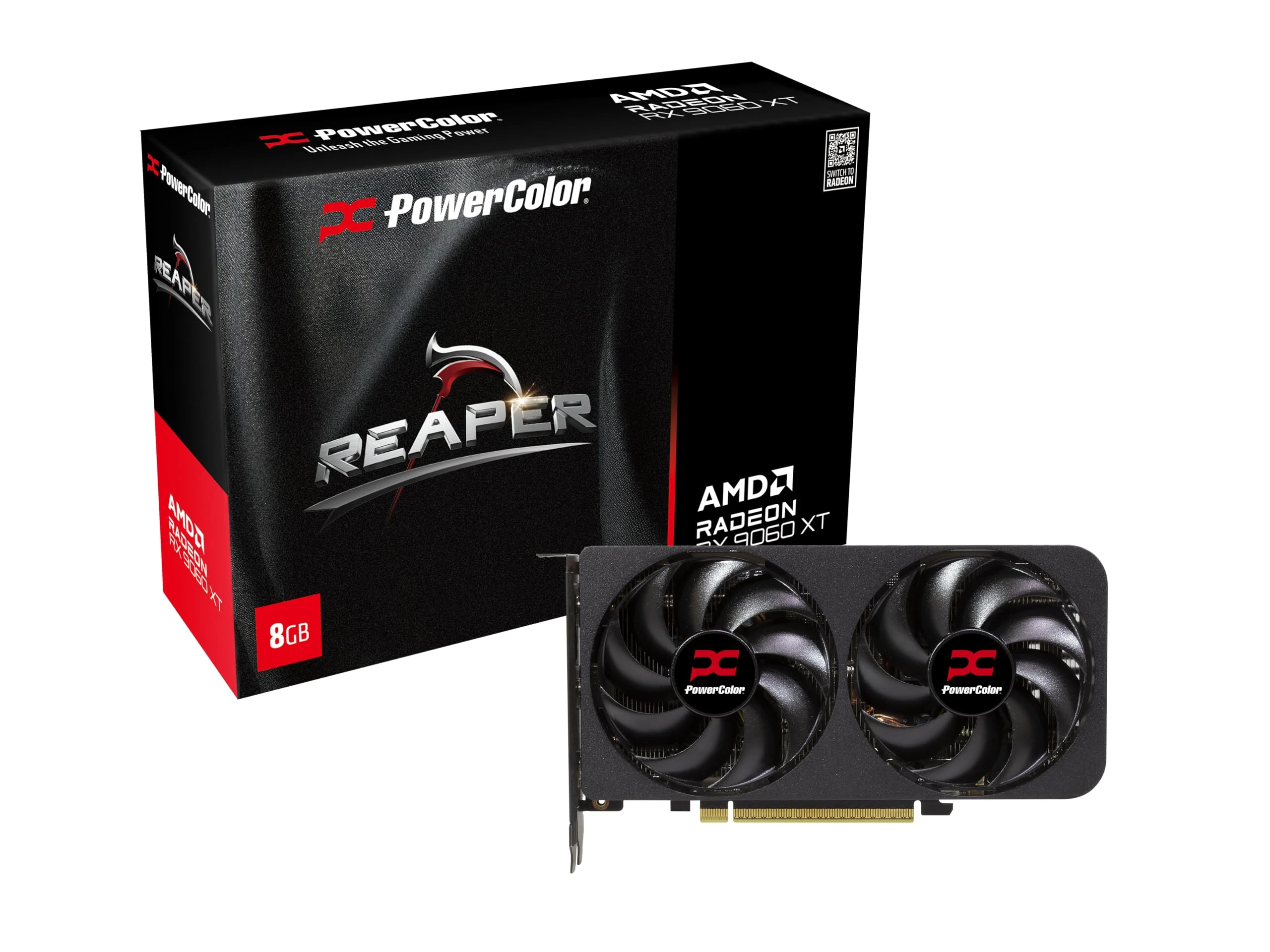 PowerColor Reaper AMD Radeon RX 9060 XT 8GB GDDR6