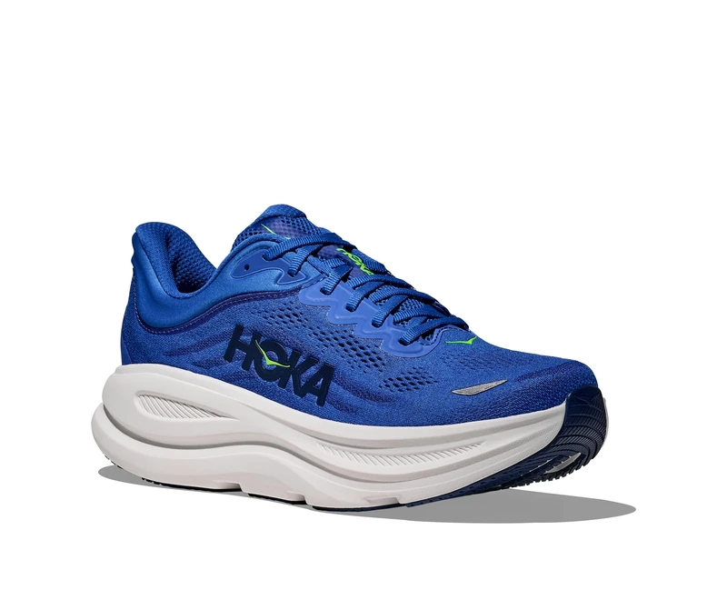 HOKA Bondi 9 Running Shoes UK 9 Blue