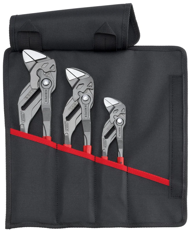 KNIPEX Set of Pliers Wrenches 3 Parts 330 mm, 00 19 55 S11
