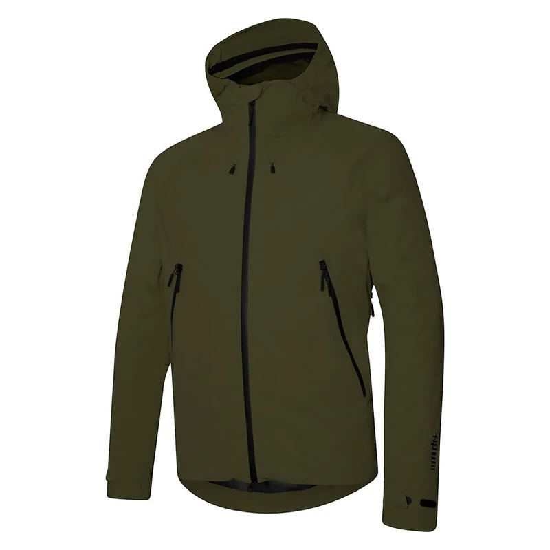 rh+ Men's MatteRhorn 3 Layer Softshell Jacket, Dark Kaki, L