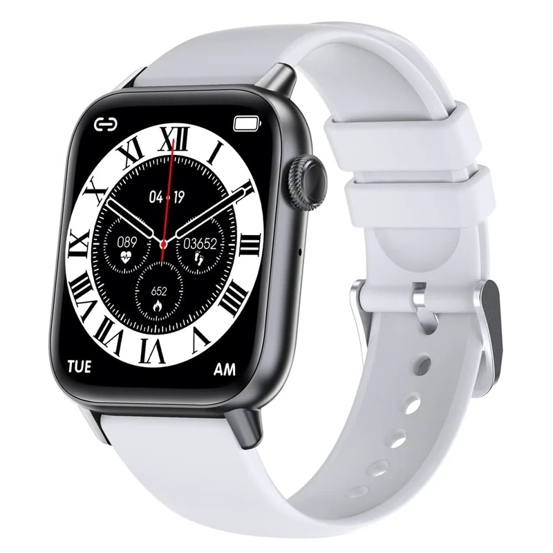 SWZEC Health Smartwatch 2+ Fitness Tracker Sports Watch for Running (White)