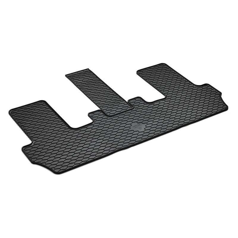 Volkswagen Rubber Car Mat, Black, For 3rd Row Seat, Compatible with VW ID.Buzz from 2023, One piece