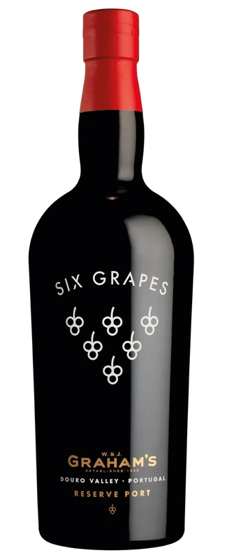 Graham's Six Grapes Port Wine, 75 cl (Pack of 6)