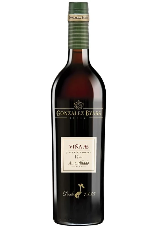 Gonzalez Byass Vina Ab Amontillado Sherry 750 ml (Pack of 6)