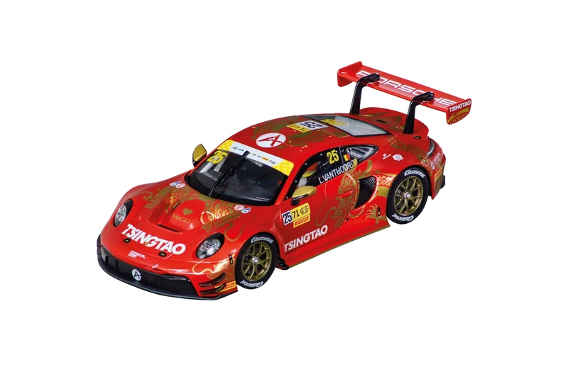 Carrera Digital 124 20023998 Porsche 911 GT3 R Proton Huber Competition, No.73 1:24 Scale Slot Car With Working Front, Rear & Brake Lights Suitable For Ages 10 Years+