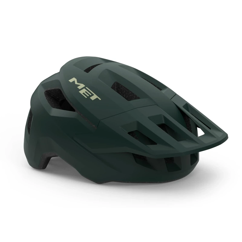 MET Shelter MTB Cycling Helmet, Deep Forest Matt, Size 56-58cm