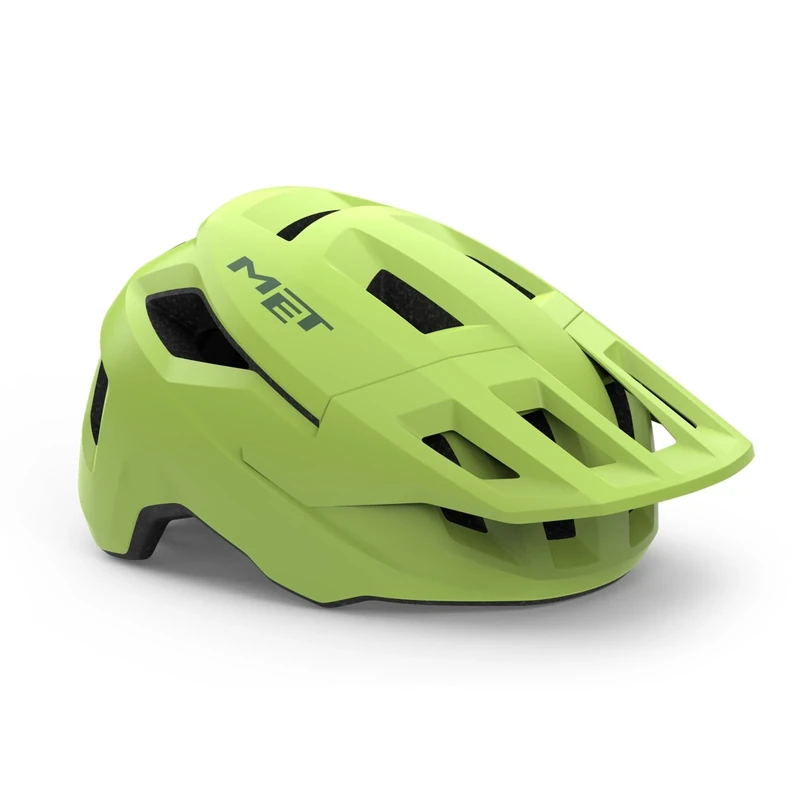MET Shelter MIPS MTB Cycling Helmet, Ultra Lime Matt, Size 58-61cm