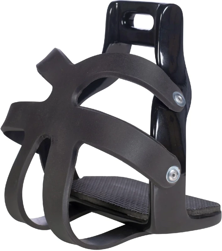 HKM Emma Flexi stirrups Black One Size - Image 1