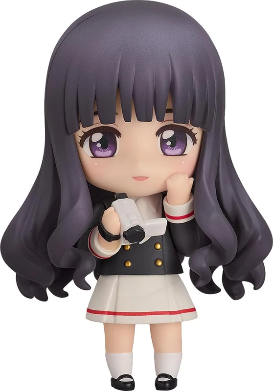 Good Smile Company [Good Smile Company] Nendoromet Cards Captor Sakura Transparent Cards Captor Sakura Oattau Chichi High School Uniform View Mobile Figure Painted Plastic No Cabbage - Image 1