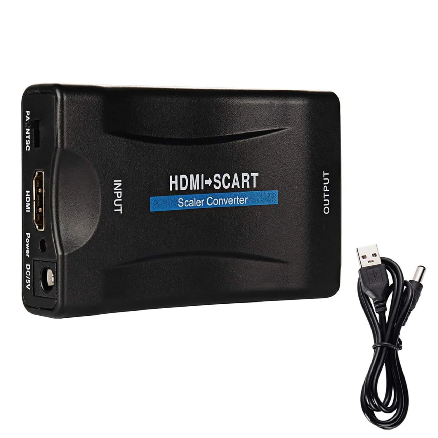 Laipuke HDMI to SCART Converter, 1080P High-Definition Sound, with 80cm Cable for Old TV, SKY Blu-Ray Player, DVD, PS3, PS4, Xbox, PC