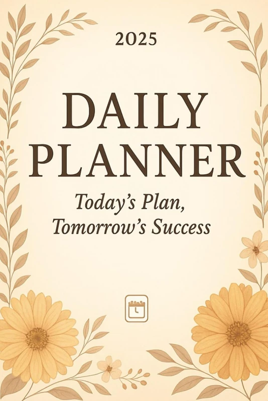 Today’s Plan, Tomorrow’s Success: "Your Daily Guide to Organize, Focus, and Achieve More"