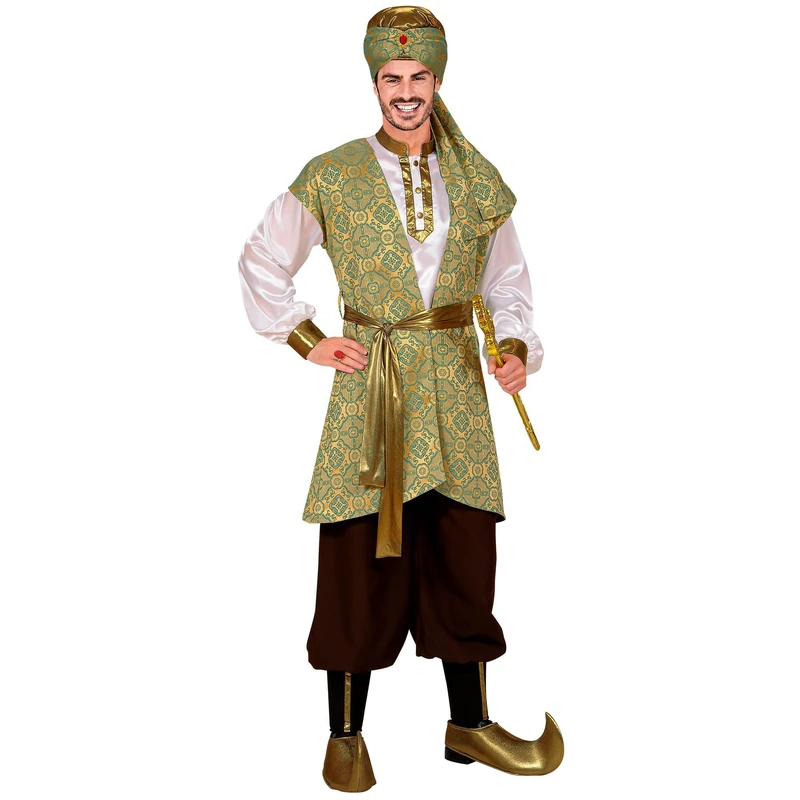 W WIDMANN MILANO Party Fashion - Prince of Persia Orient King Costume for Carnival
